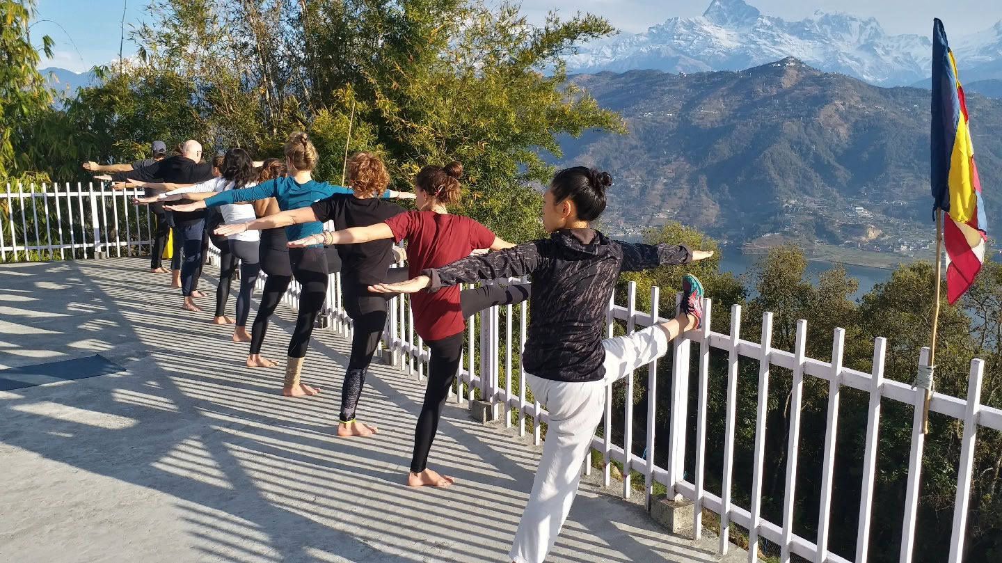 Formation de professeurs de yoga au Népal par Salamba Yoga