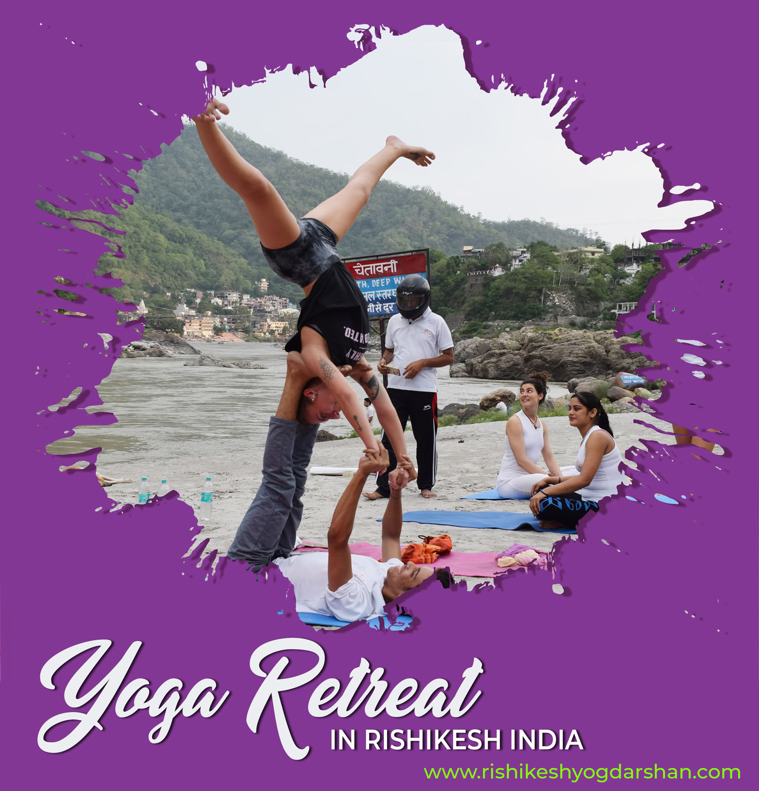 Rishikesh Yog Darshan - Formations de professeur de yoga à Rishikesh. Retraite de yoga/Ayurveda