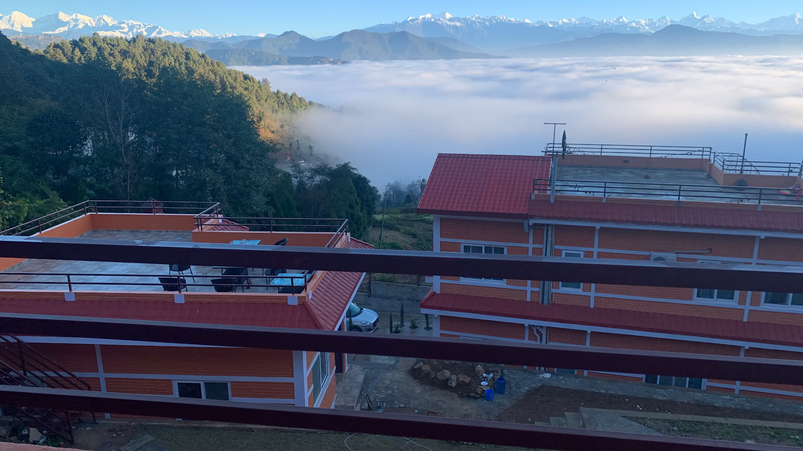 Retraite de yoga mandala - Chandragiri, Népal
