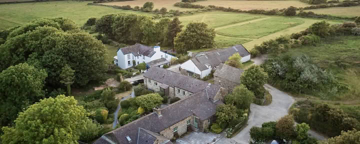 Cottages côtiers de Cwm Connell