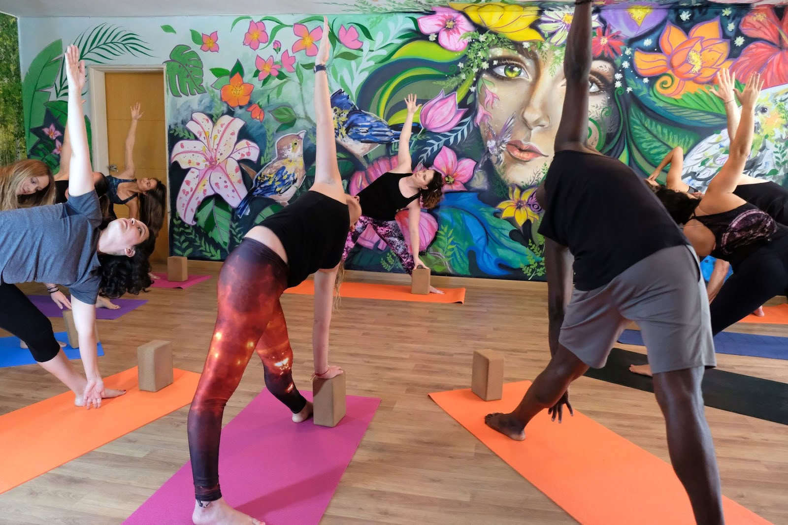 Yoga de l'Arbre Volant