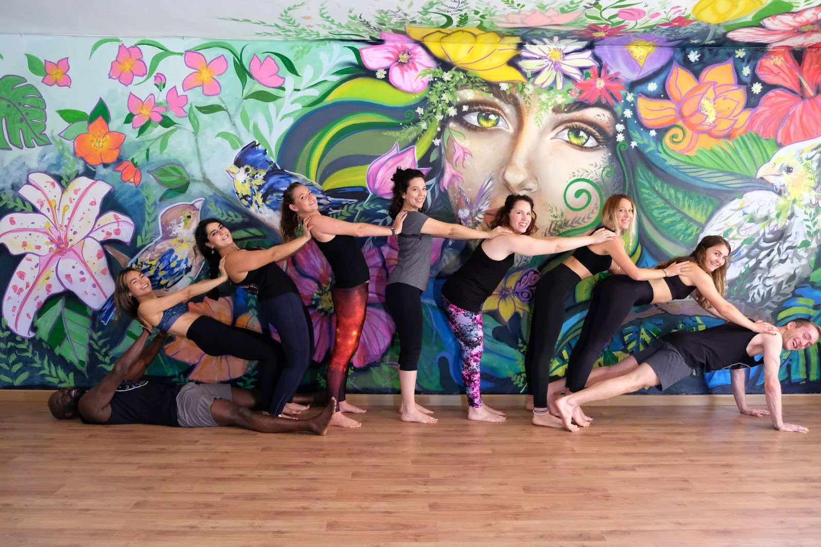 Yoga de l'Arbre Volant