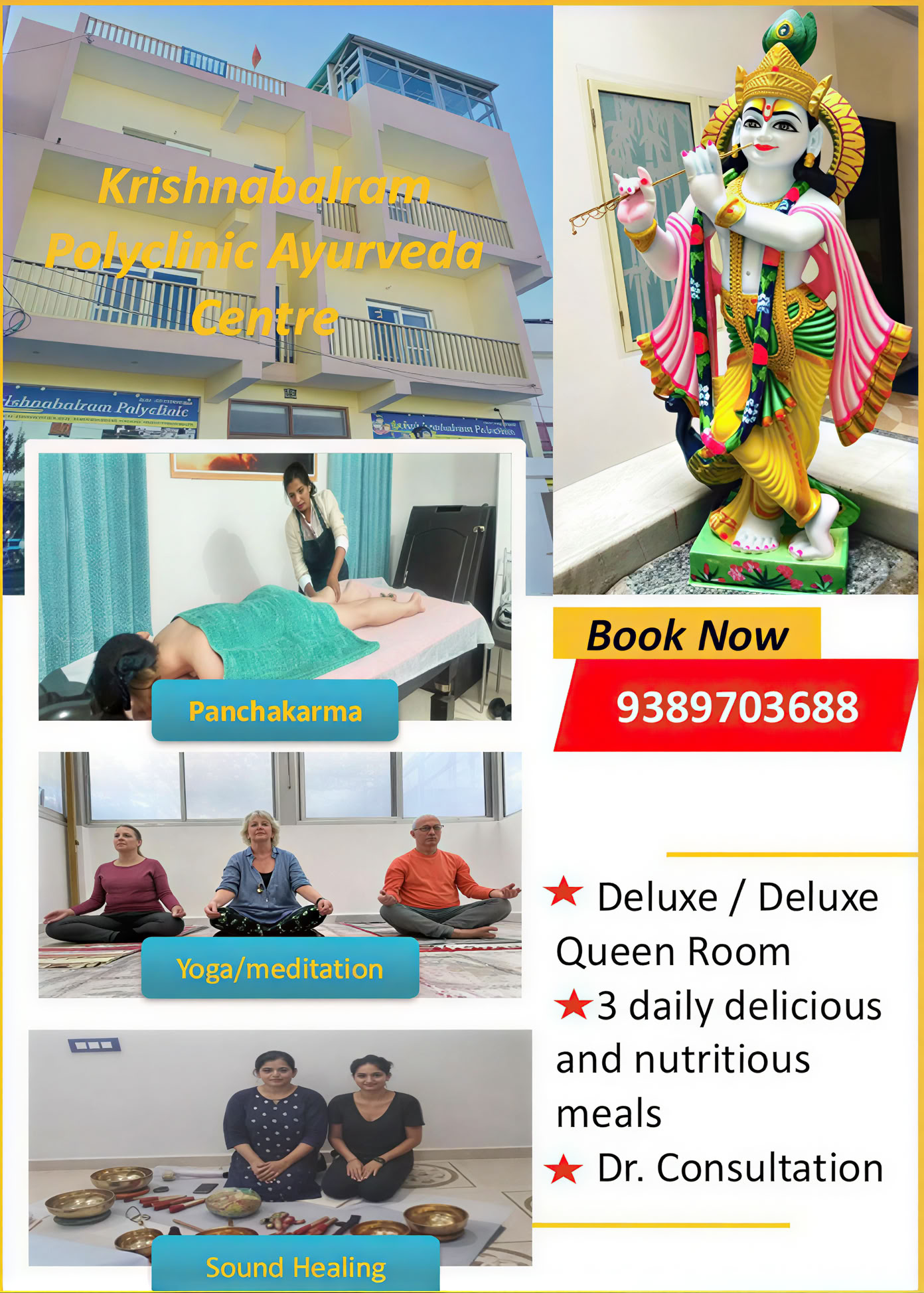 Centre ayurvédique polyclinique Krishnabalram