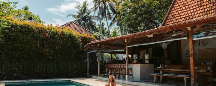 Camp de surf et retraite de yoga Pelan Pelan Bali
