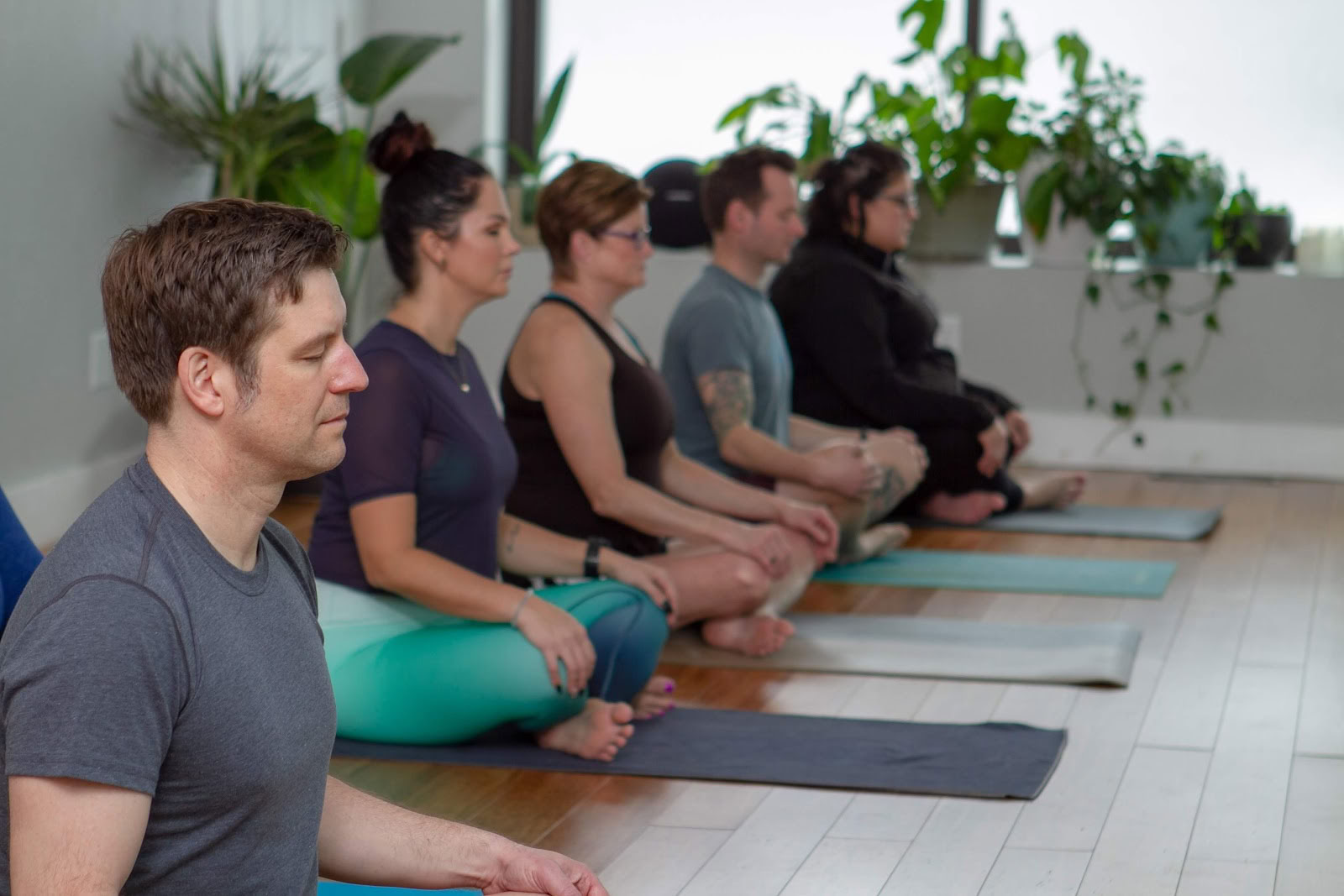 La salle de yoga