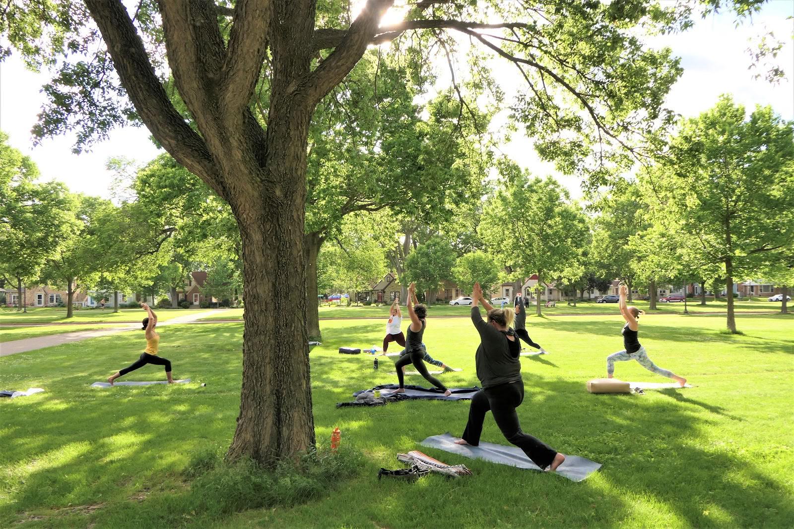 La salle de yoga