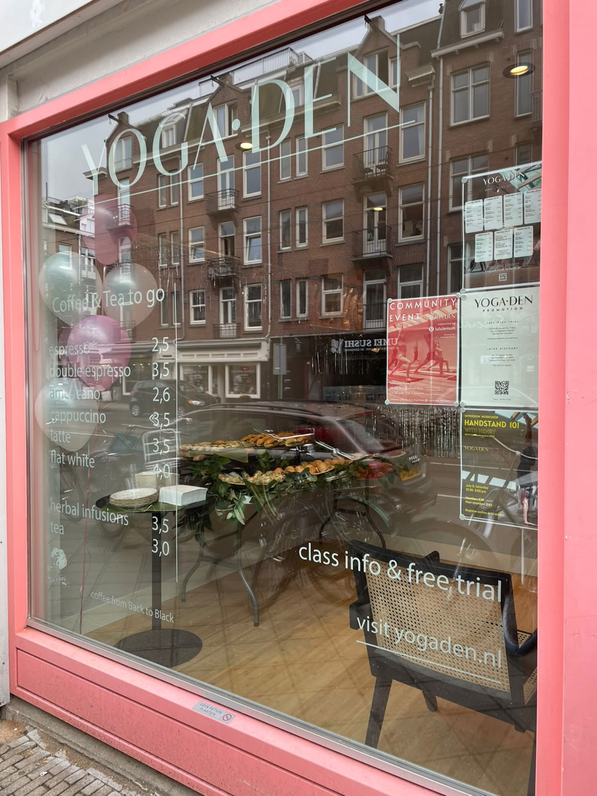 Espace de yoga