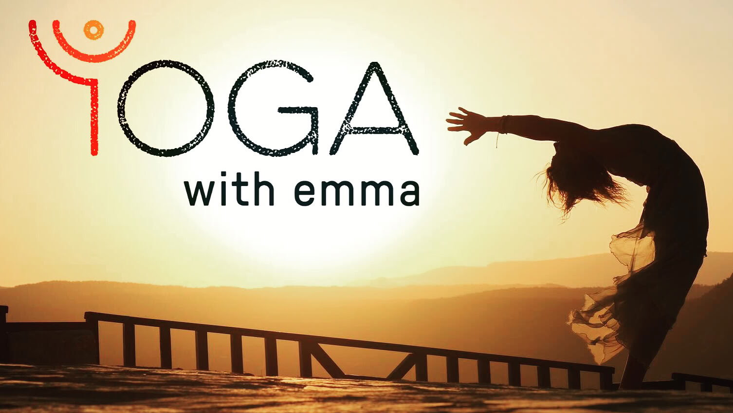 Yoga avec Emma dans le cabanon en rondins