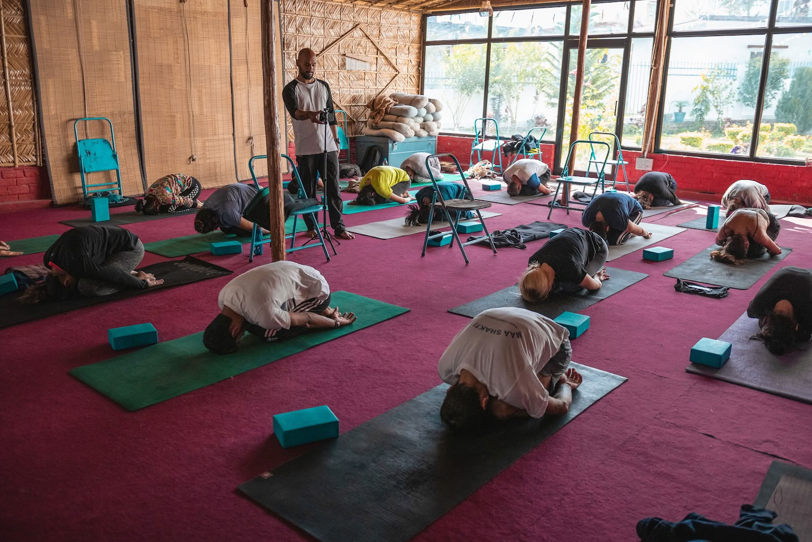 École de formation de professeurs de yoga Maa Shakti Yog, Rishikesh, Inde
