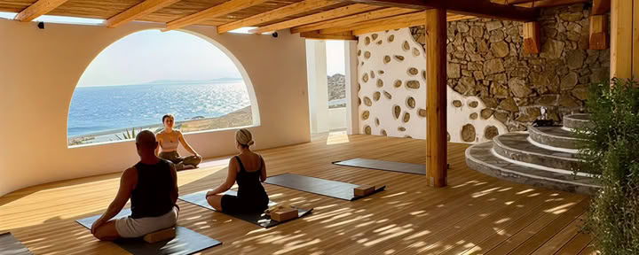 Expériences bien-être à Mykonos par Mikaela