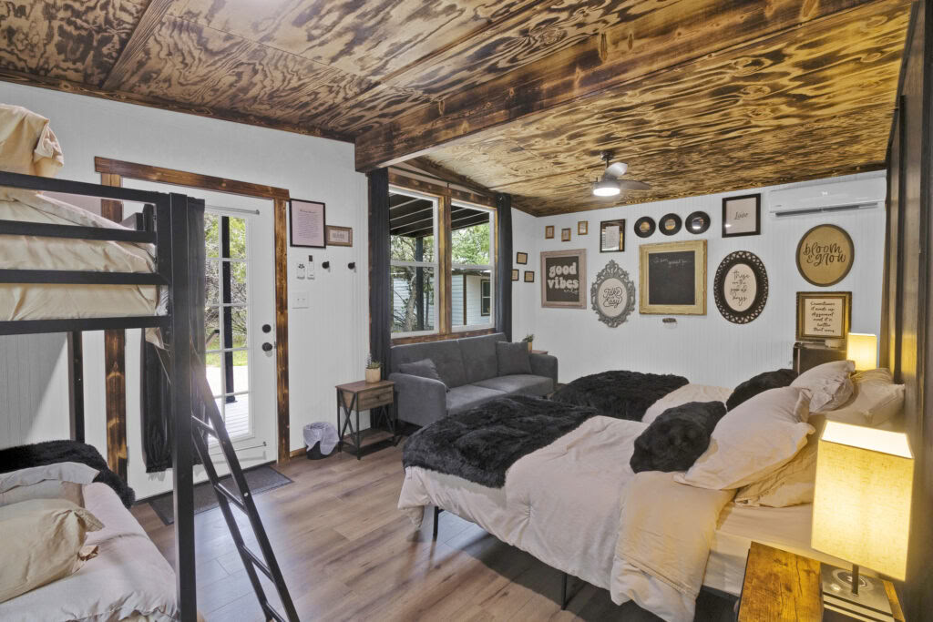 Hébergement en cabine privée et paisible