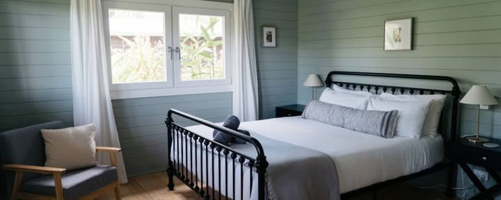 Cabine privée avec salle de bain attenante