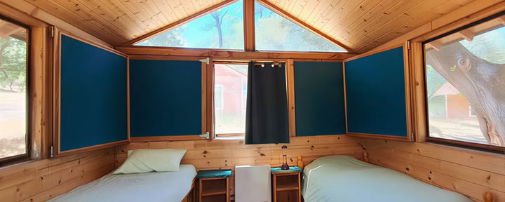 Om Cabin - Dortoir partagé avec un autre invité (2 lits jumeaux)