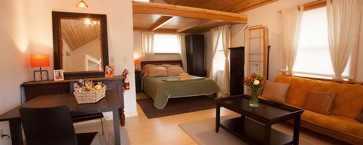 Deluxe Shanti - Couples privés ou mariés (lit queen + futon)