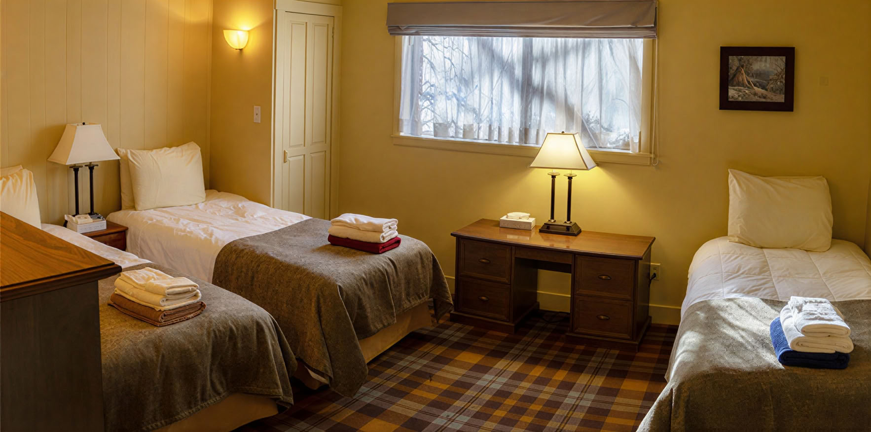 Chambre dortoir partagée
