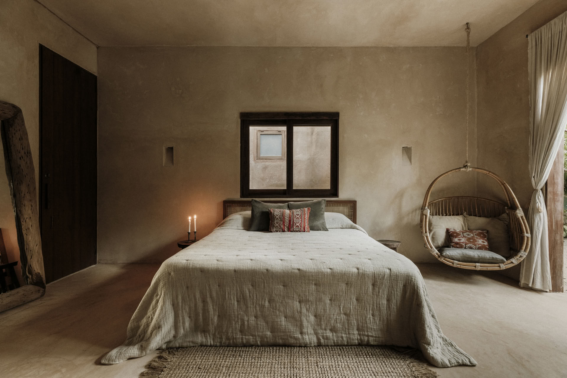 La chambre avec vue sur le jardin