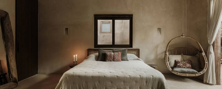 La chambre avec vue sur le jardin