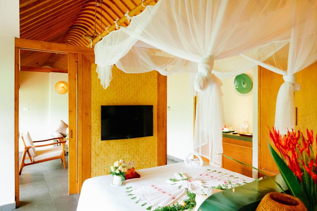 Bungalow zen maître deux chambres