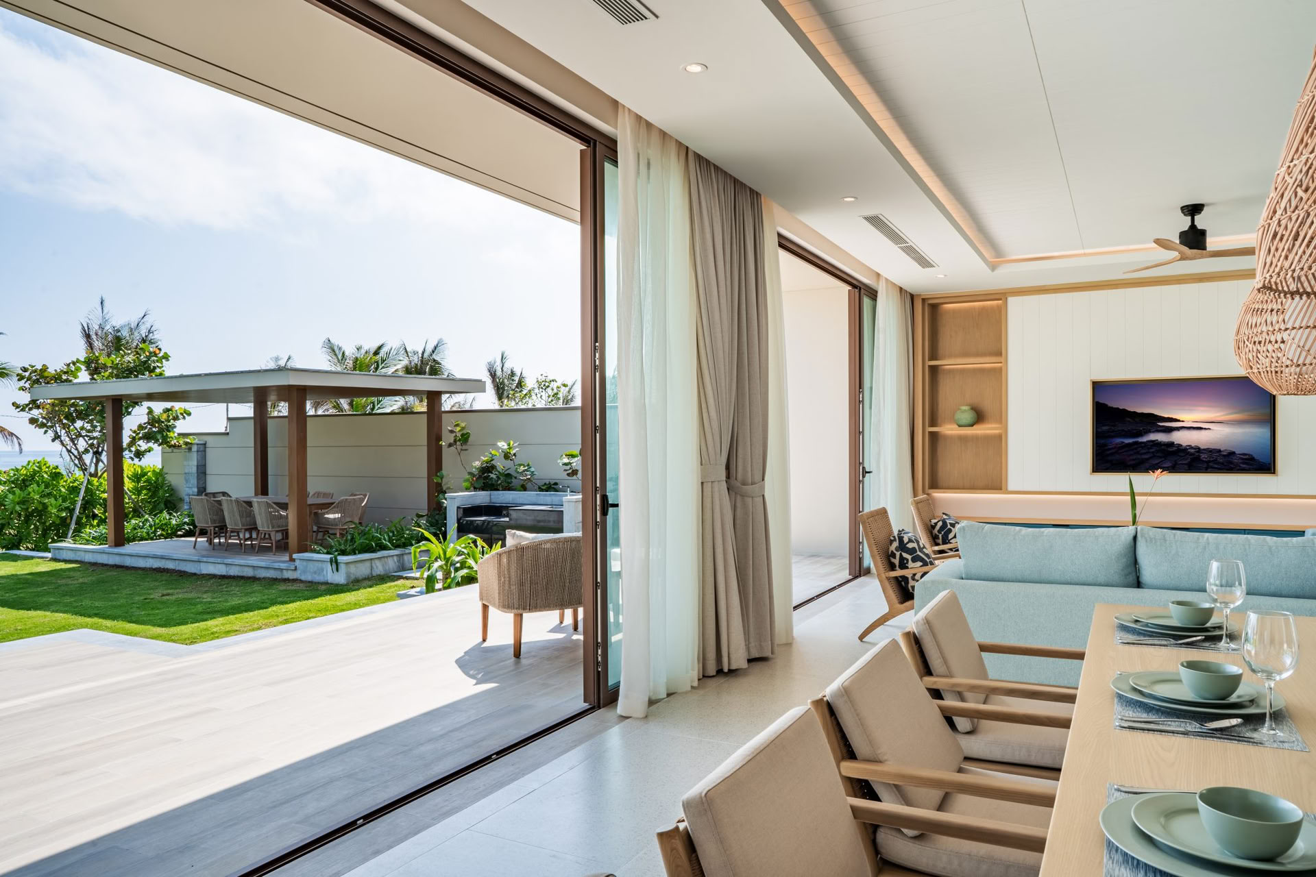 Villa jardin de trois chambres – piscine privée