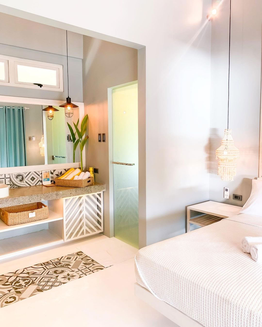 Villa-boutique partagée