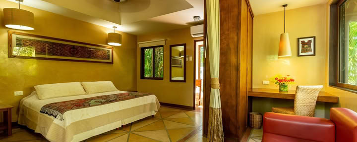 Suite Nature avec climatisation – lit king-size ou deux (2) lits jumeaux