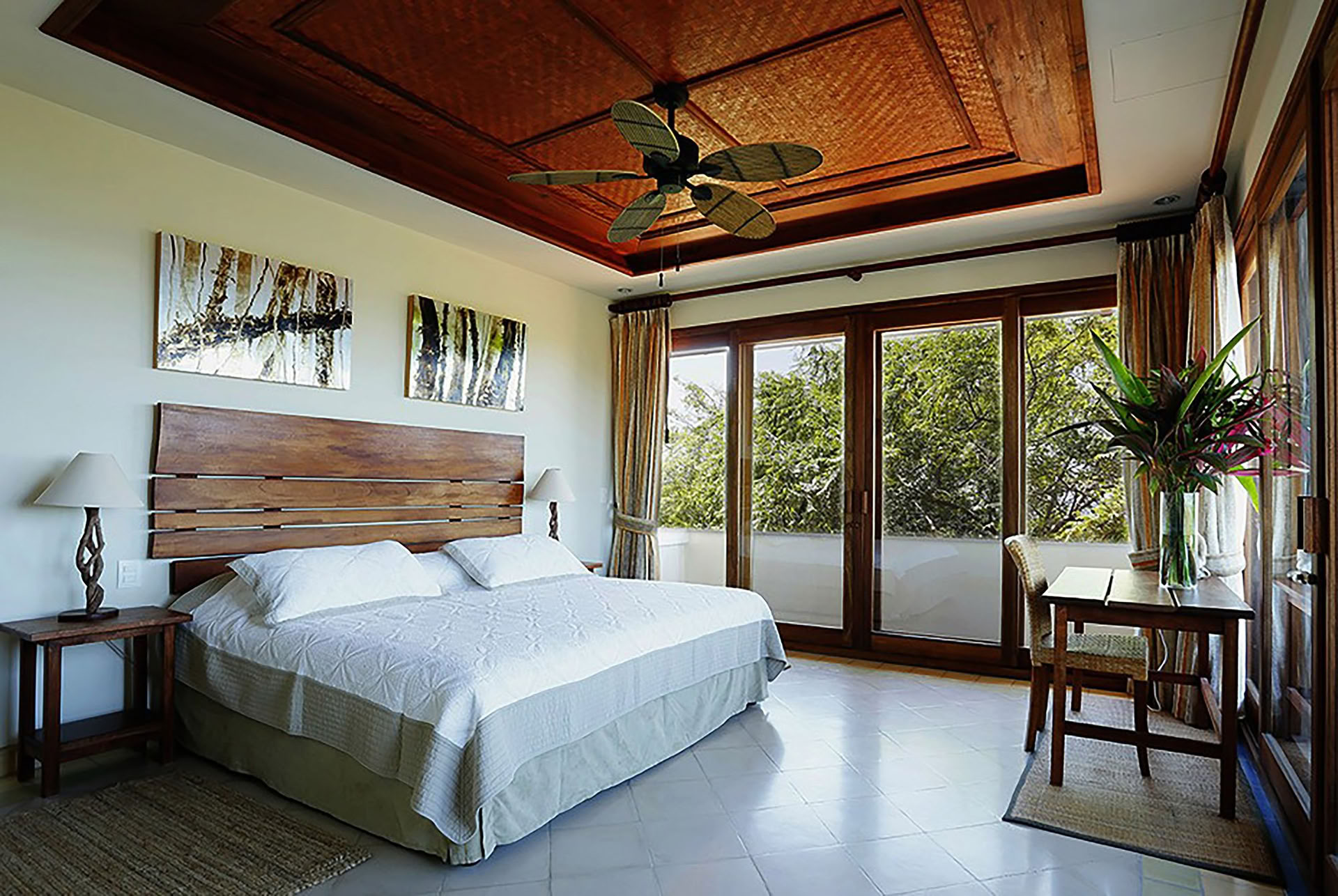 Chambre Supérieure avec vue sur l’océan et climatisation – lit king size uniquement