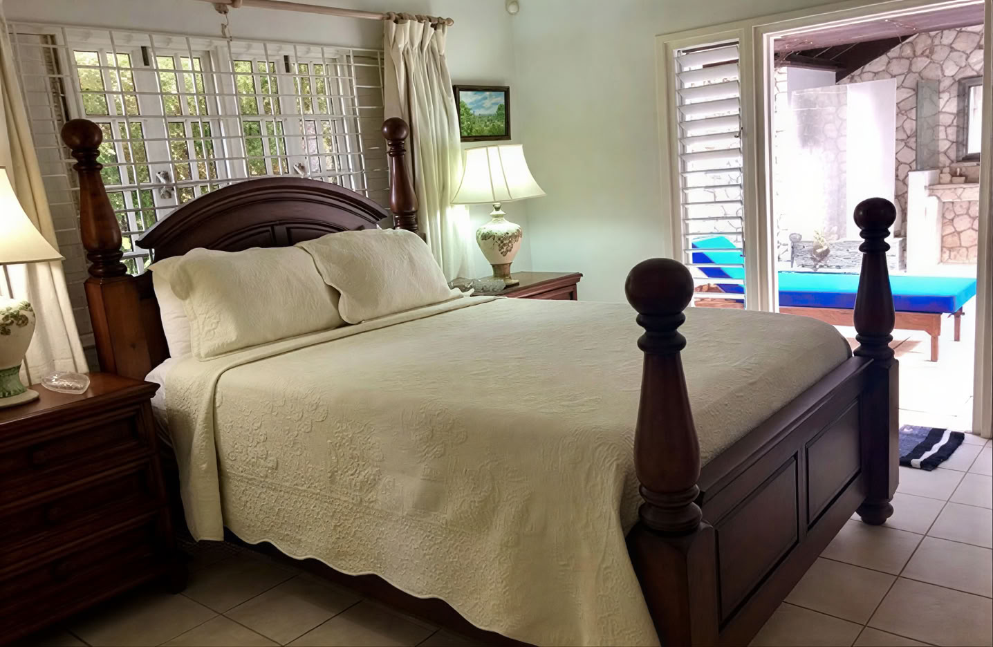 Chambre Queen du Cottage