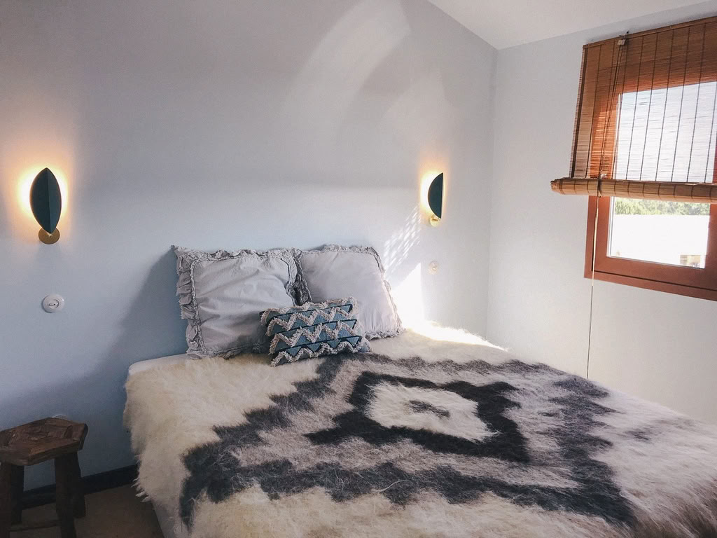 Lit double/lit partagé dans « Tiny house Sea »