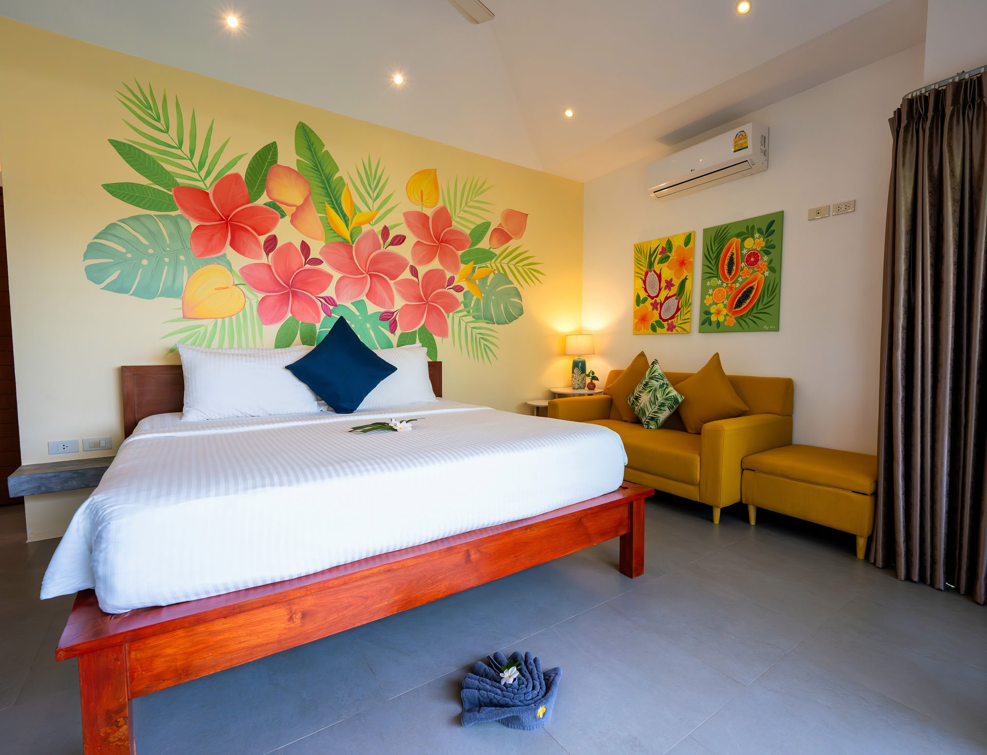 Floraison de plumeria