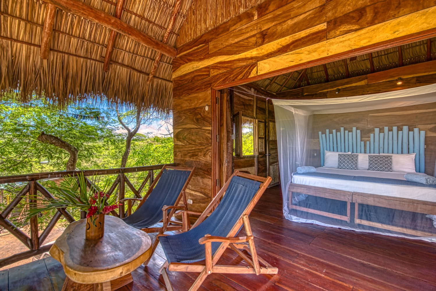 Bungalow privé avec vue sur le jardin