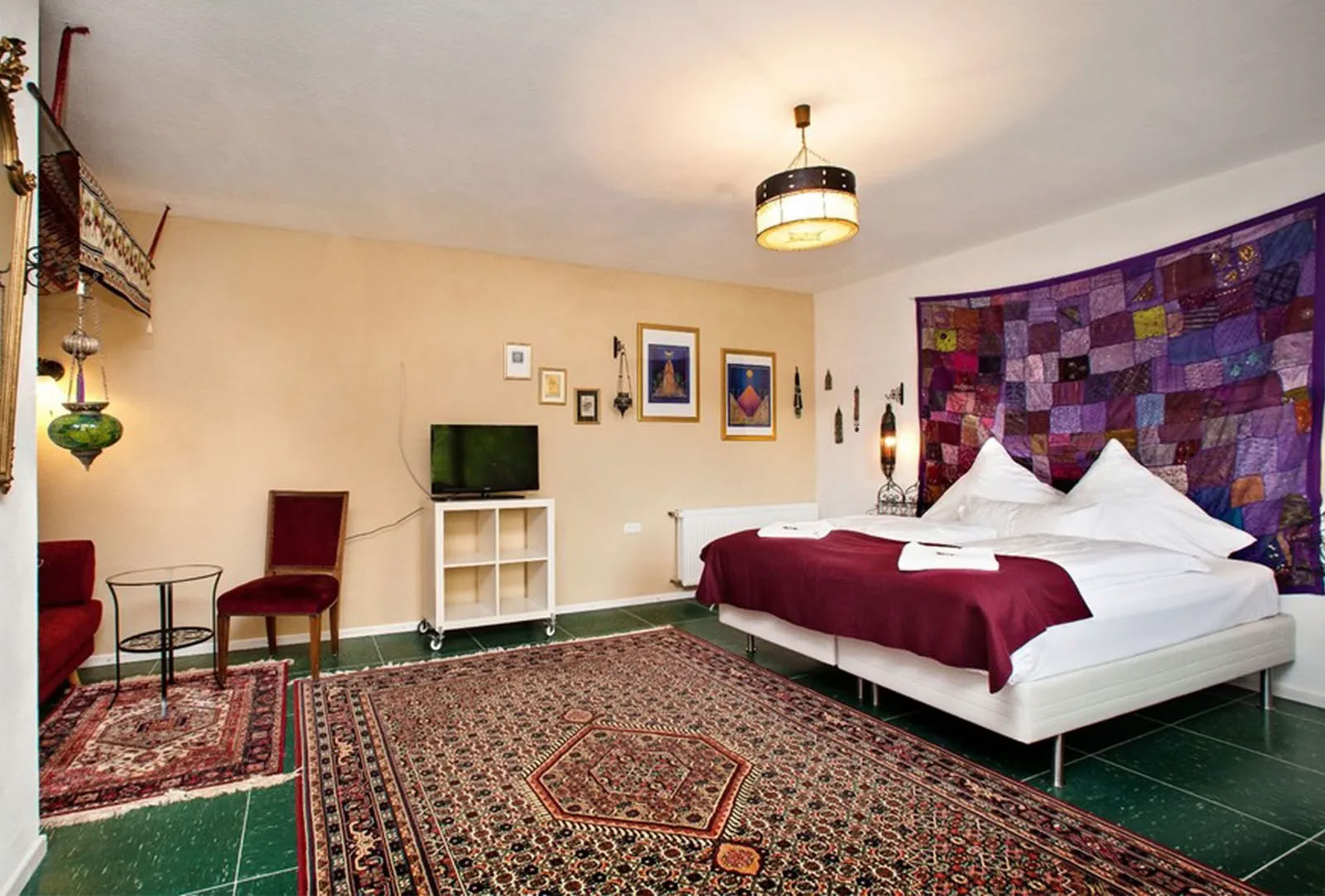 Chambre double privée