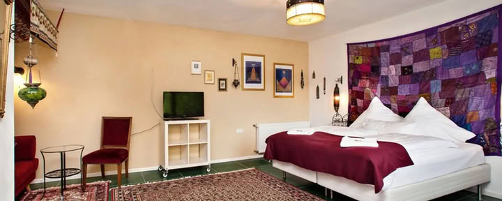 Chambre double privée