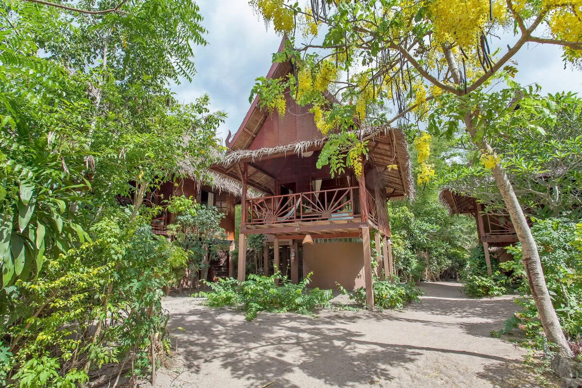 Bungalow de style thaïlandais