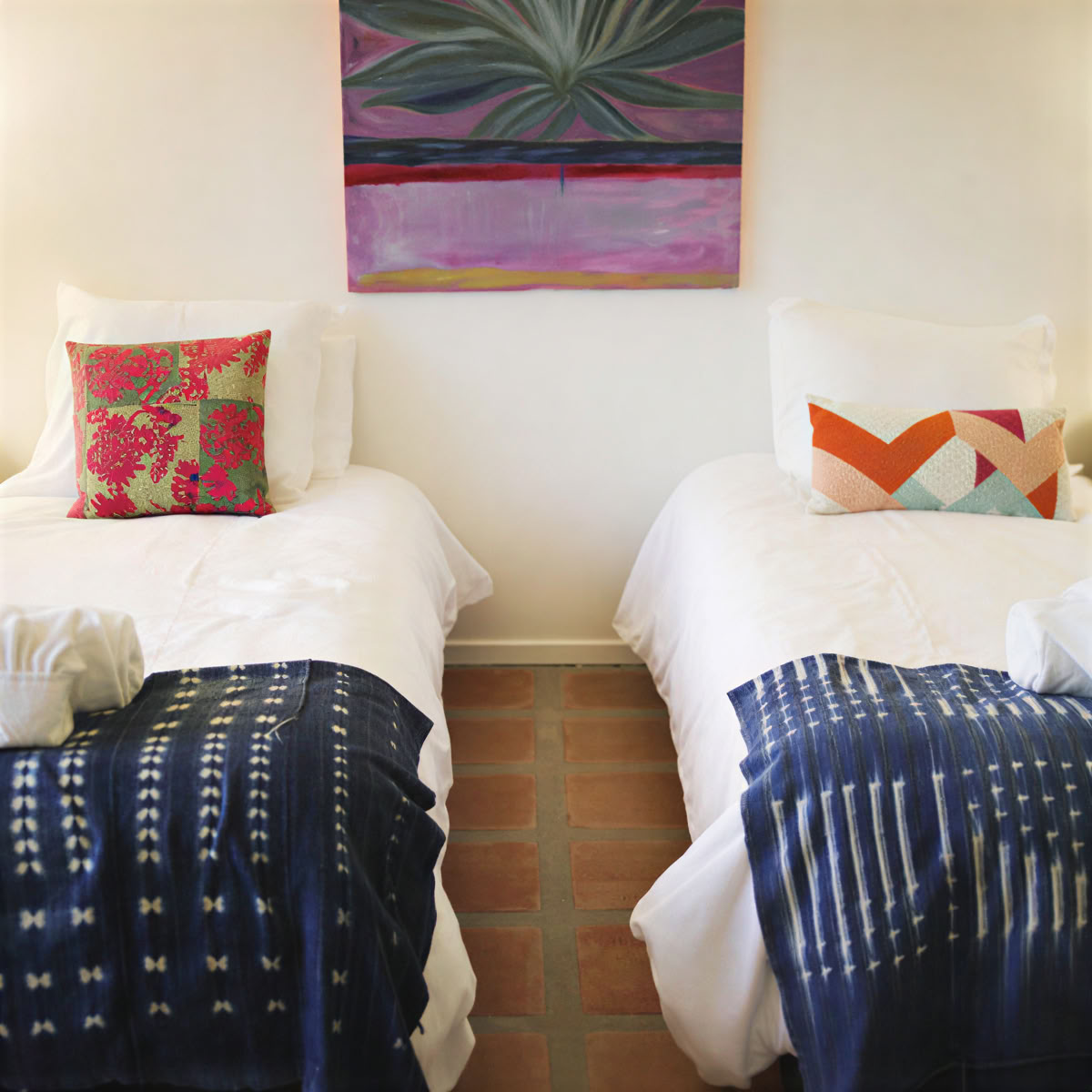 Lit jumeau dans une chambre Agave partagée – FEMME UNIQUEMENT