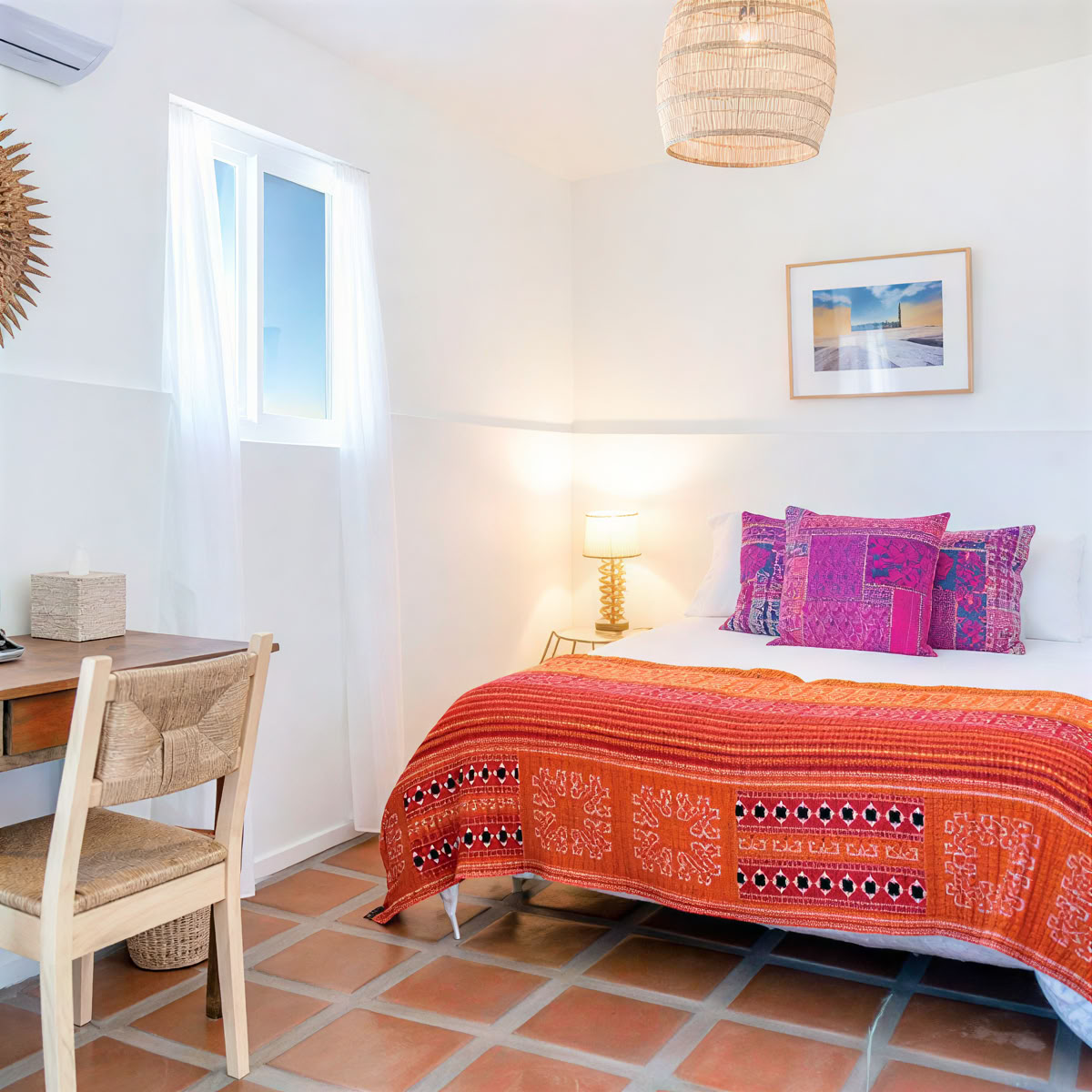 Lit Queen dans la chambre Solo Ocotillo
