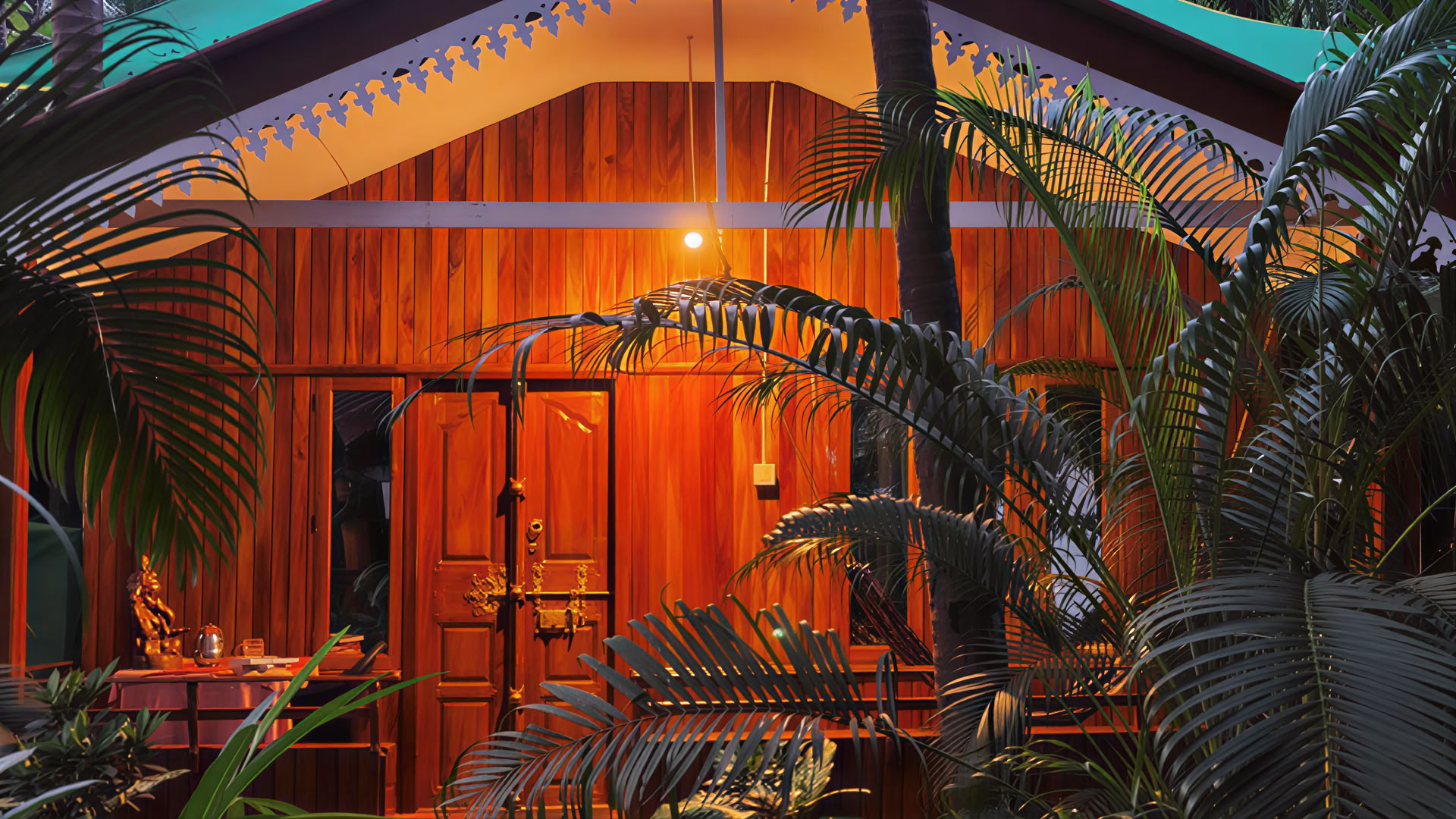 Bungalow en bois