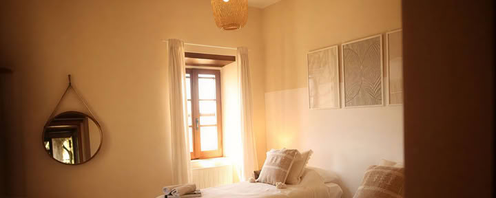 Chambre double ou triple partagée