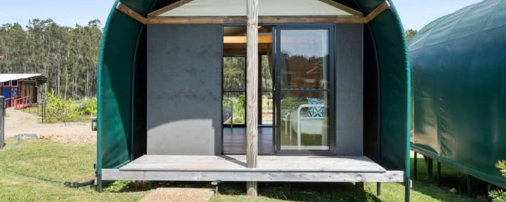 Cabines Quad Share – Salle de bain commune