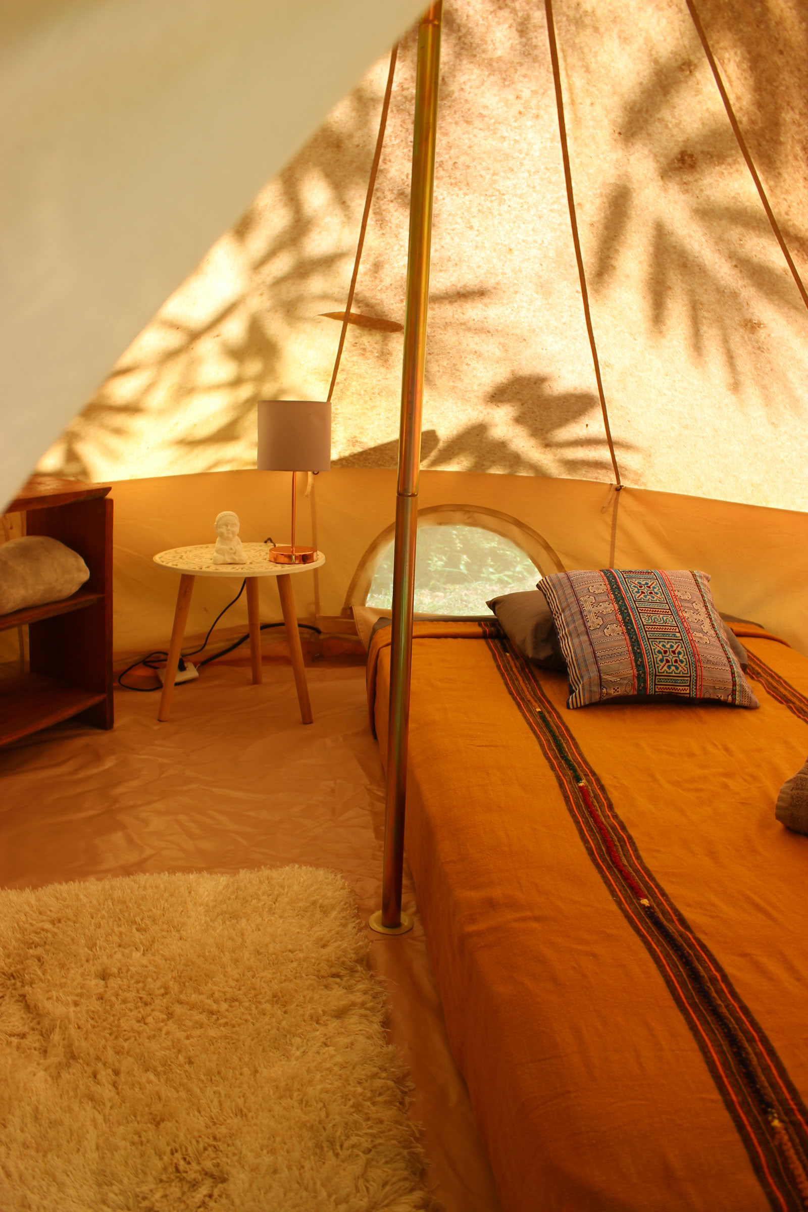 Chambre partagée ou tente de glamping double