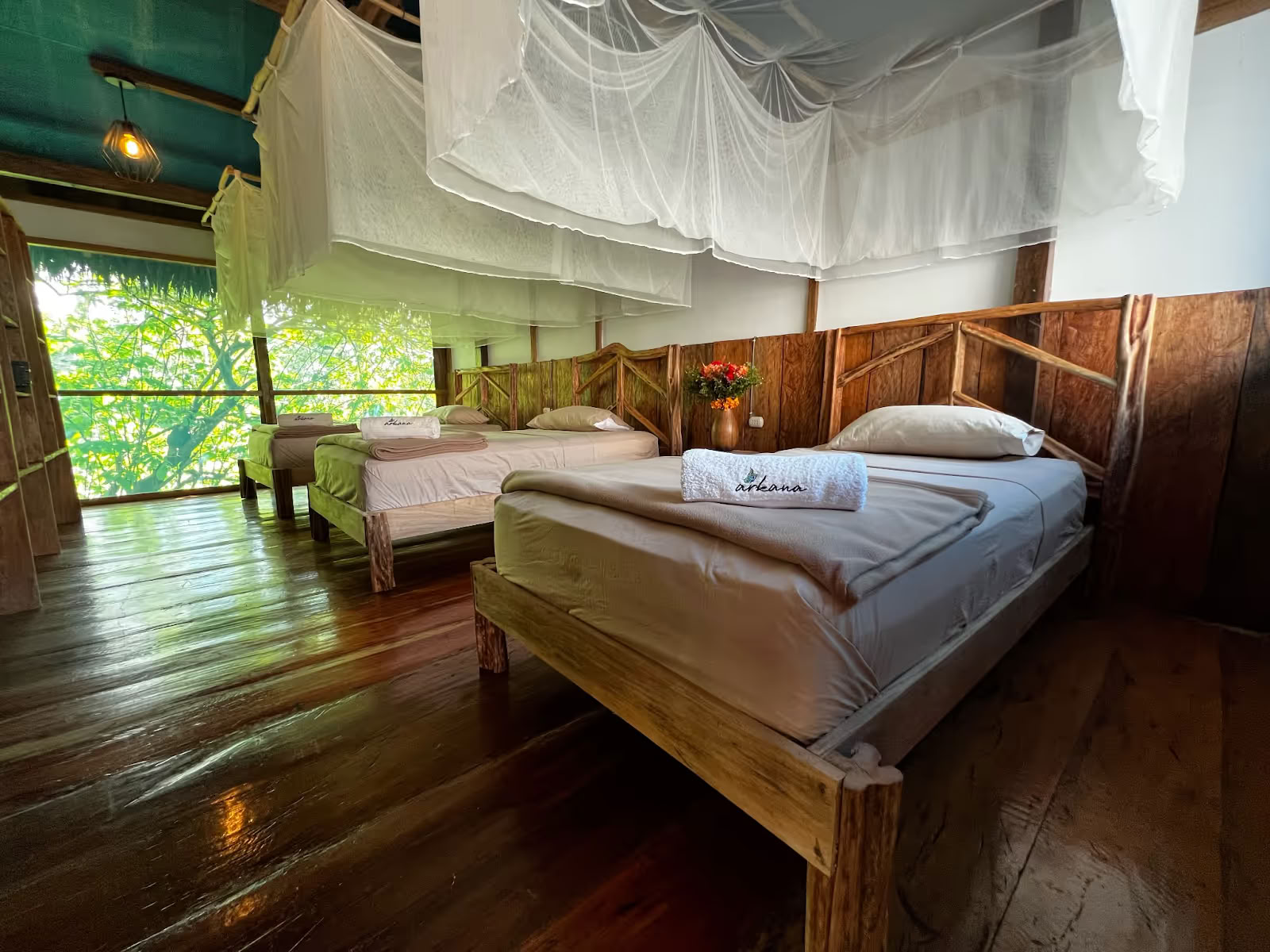 Chambre triple partagée