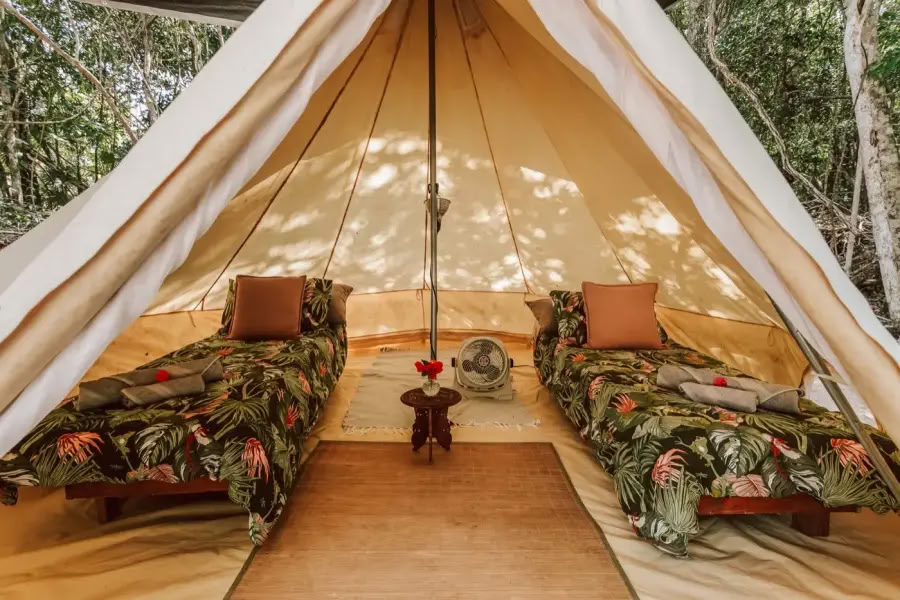 Tentes de glamping