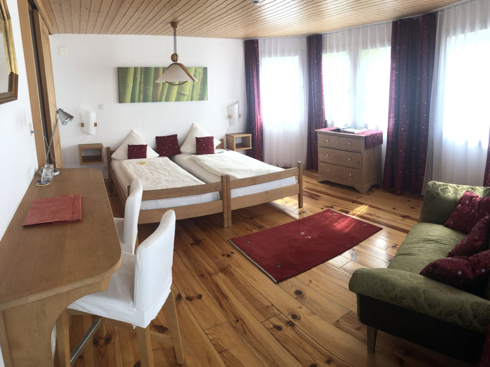 Chambre familiale et pour groupes