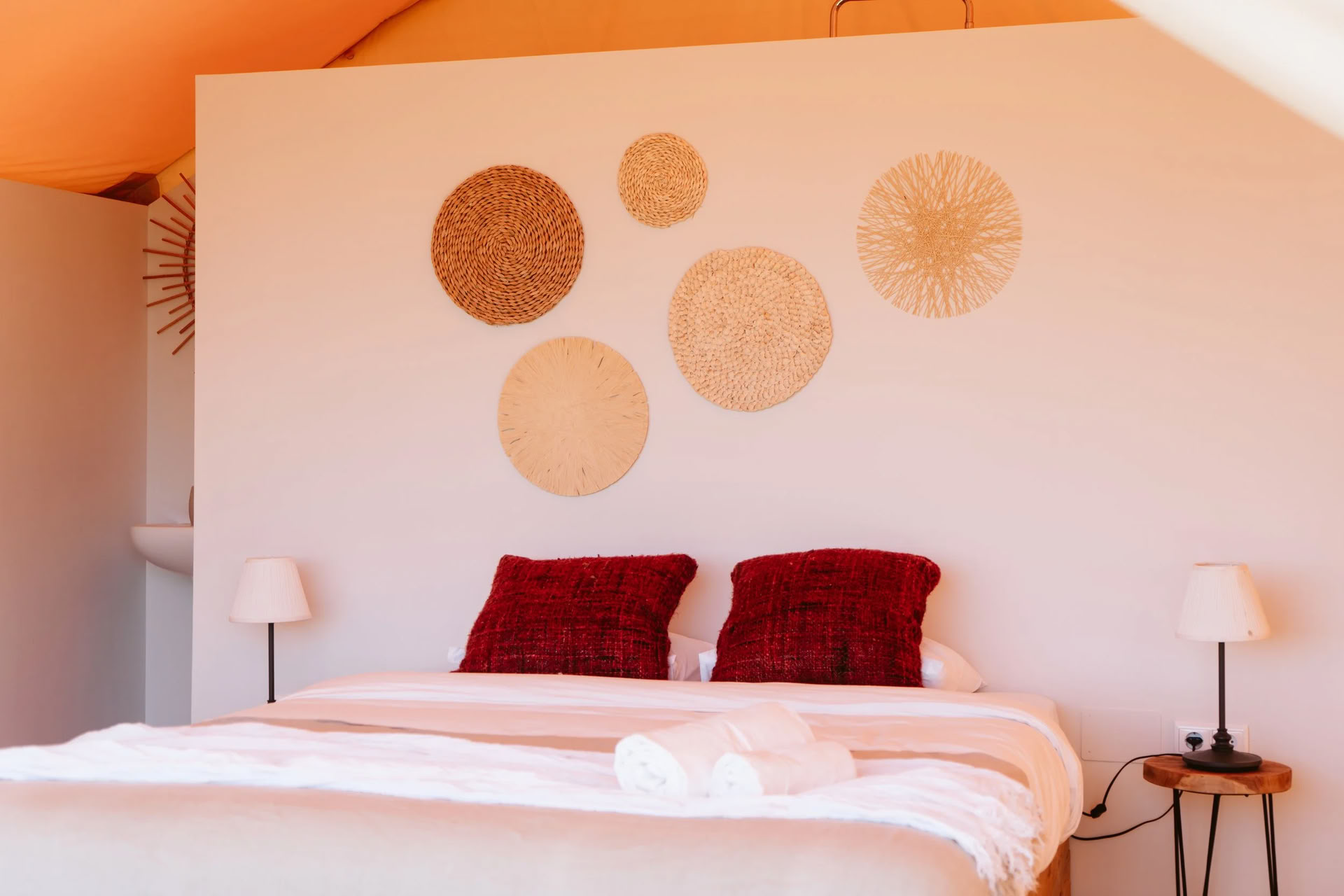 Tente de glamping