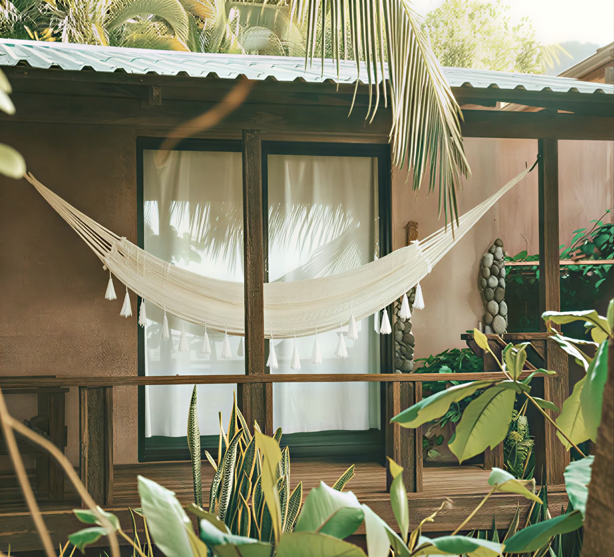 Bungalow en bord de mer