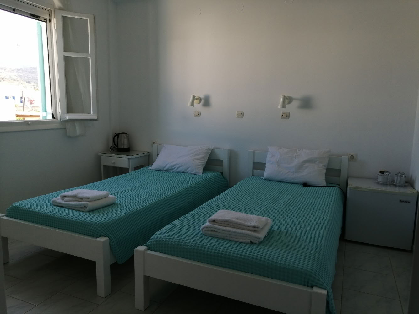 Triple chambre avec vue sur la montagne