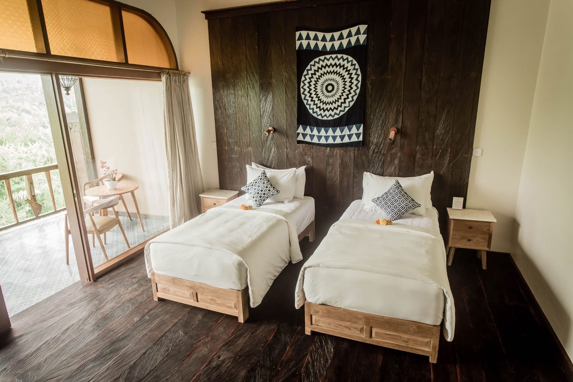 The Taj - chambre twin partagée pour 1 personne avec salle de bain privative