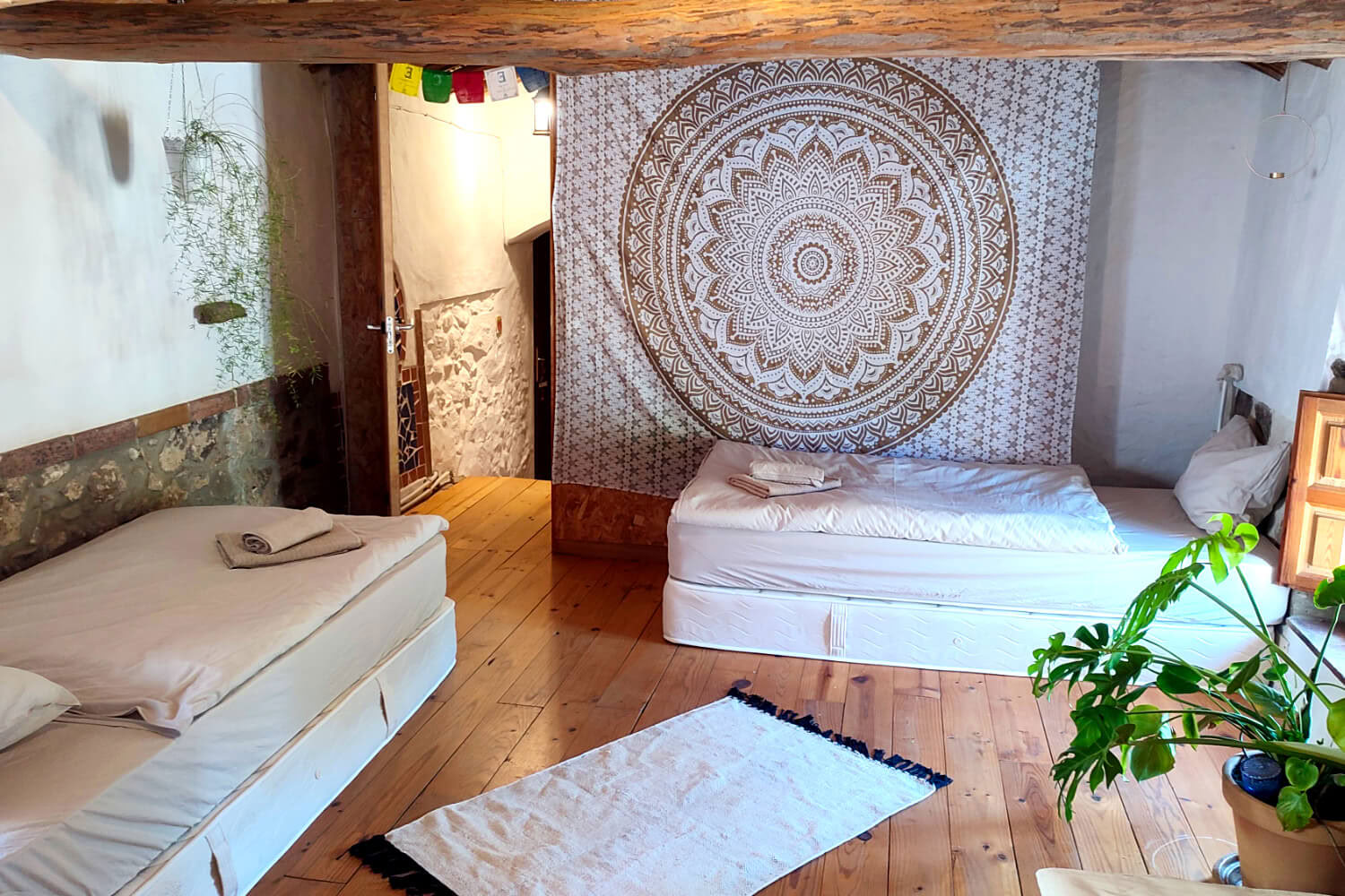 Dormitory pour 2 guests avec salle de bain partagée