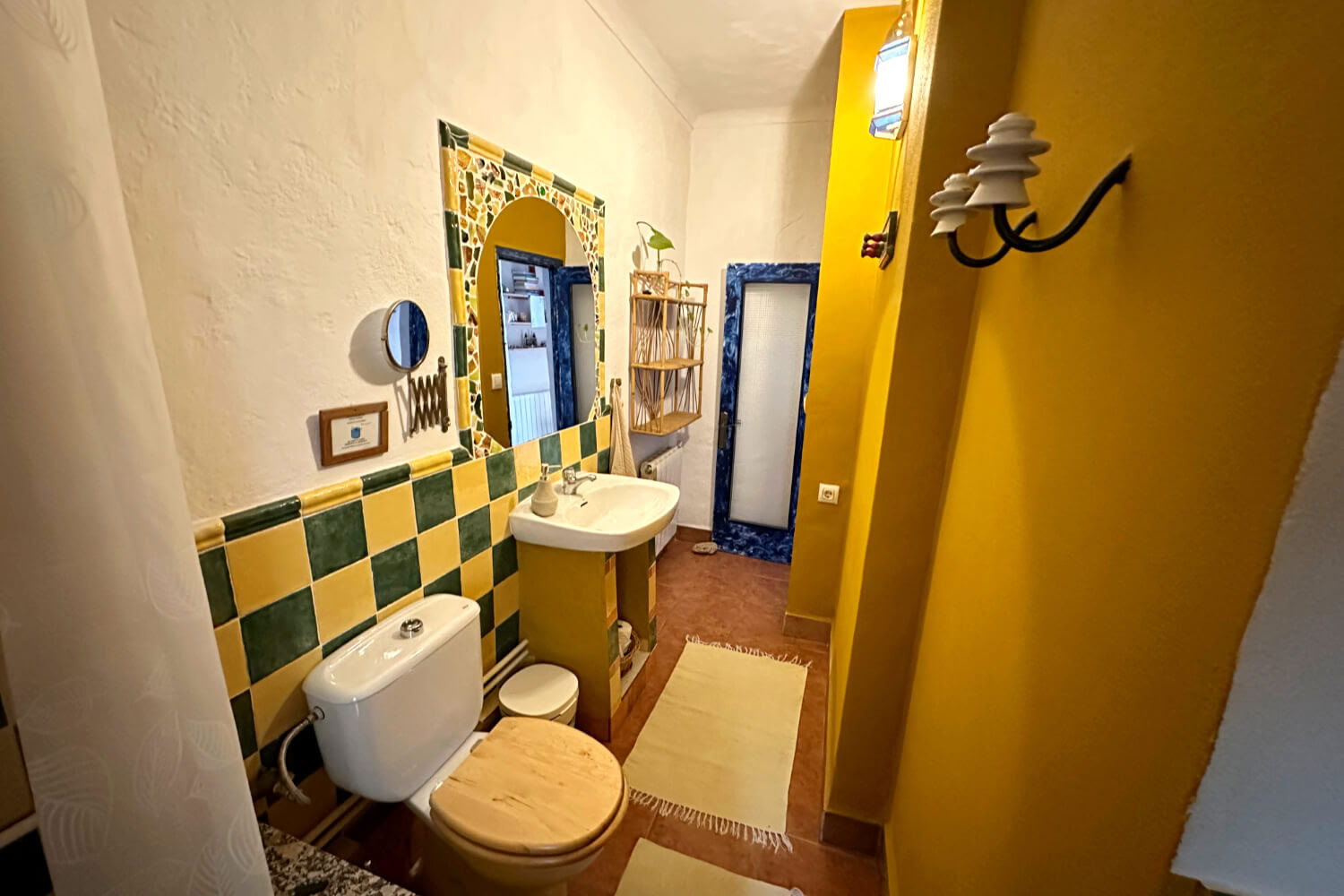 Salle de bain partagée