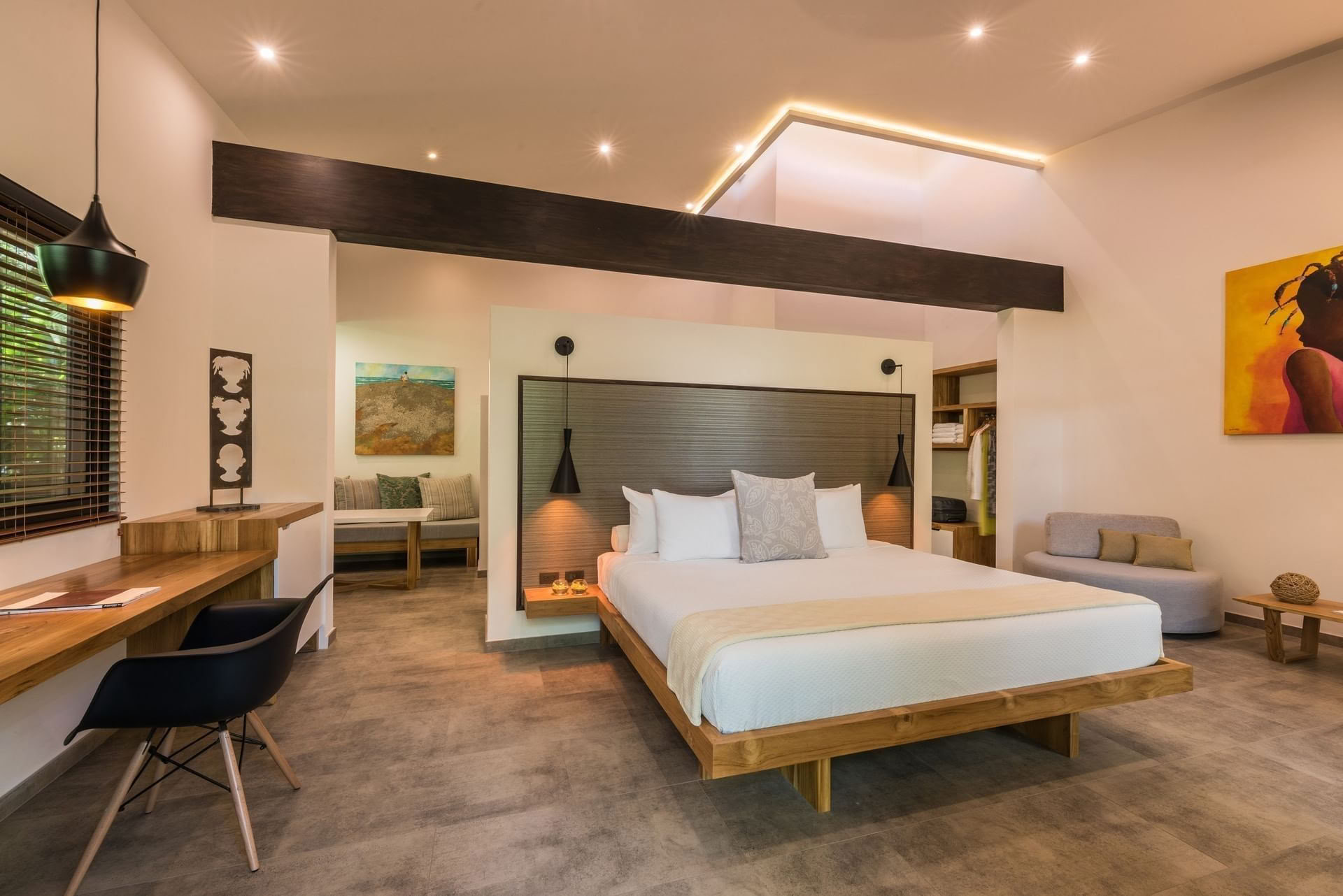 Suite Escapade 1 King – Réservé aux adultes