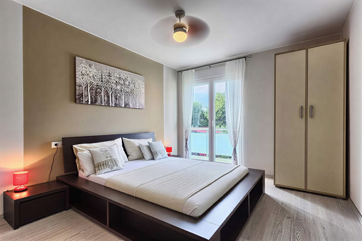 Brown room